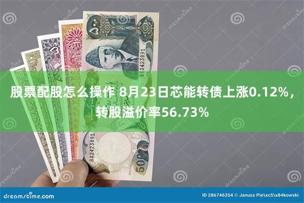 股票配股怎么操作 8月23日芯能转债上涨0.12%，转股溢价率56.73%