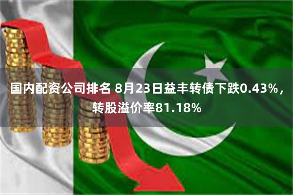 国内配资公司排名 8月23日益丰转债下跌0.43%，转股溢价率81.18%