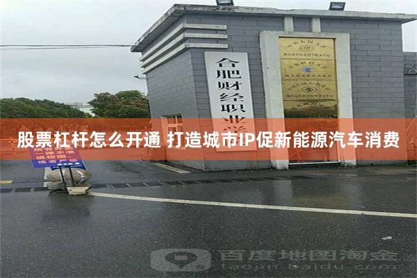 股票杠杆怎么开通 打造城市IP促新能源汽车消费